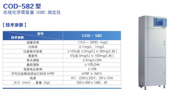 COD-582型在線化學(xué)需氧量(COD)測定儀